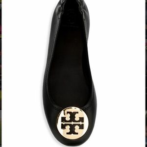 Tory Burch Minnie Leather Ballet Flats